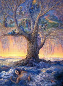 JW Baum der Träumerei Zauber Ölgemälde